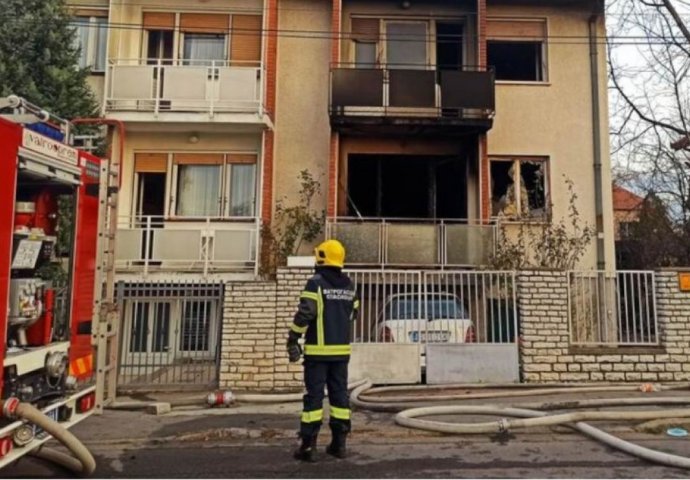 Užas u Srbiji: Izbio požar, vatra zahvatila četiri stana, ima poginulih