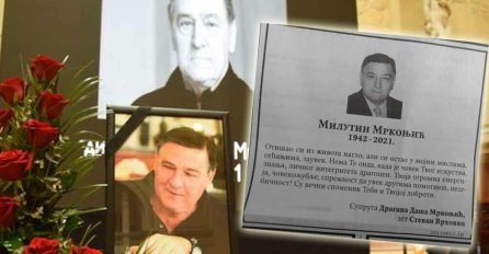 SUPRUGA DAŠA OVIM SE RIJEČIMA OPROSTILA OD SVOG MRKE: Ostao si u mojim mislima, sjećanjima, zauvijek (FOTO)