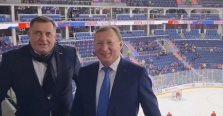 Dodik nakon sastanka sa Putinom pratio hokejaški meč
