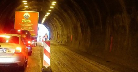 Od večeras se obustavlja saobraćaj u tunelu Crnaja