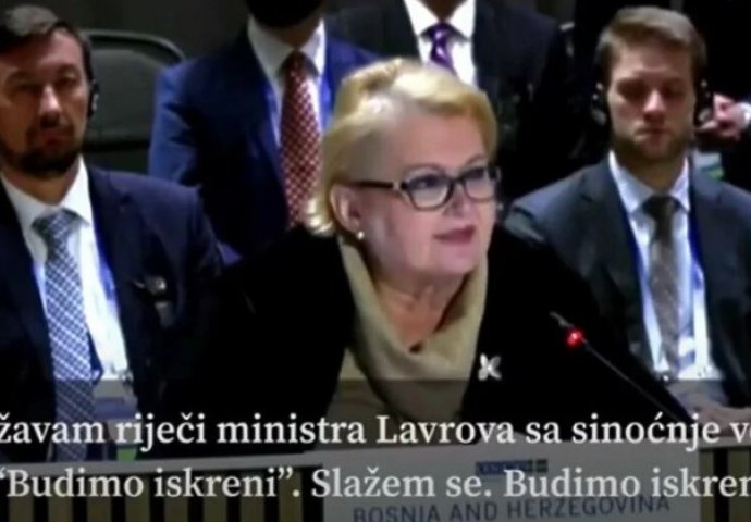 Turković upozorila desetine šefova diplomatija: Negatori genocida i ekstremisti bi da uzmu što nije njihovo