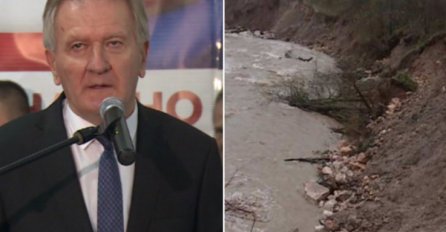 Gagović: Klizište u Trnovu prijeti da prekine putnu komunikaciju prema Sarajevu