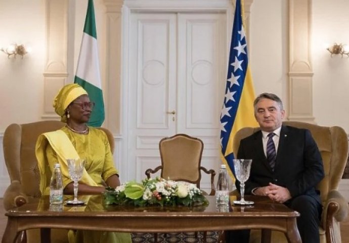 Komšić primio ambasadoricu: Nastavljamo uspješnu saradnju između Bosne i Hercegovine i Nigerije