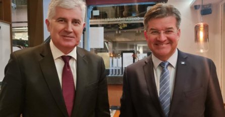 Čović se sastao sa Lajčakom: Izmjene Izbornog zakona moraju biti završene 2021. godine