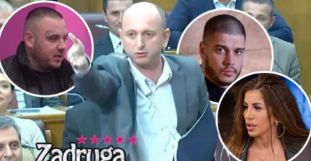 IMAMO HIT GODINE! HIT SNIMAK IZ PARLAMENTA CRNE GORE: "U toj "Zadruzi" postoji jedan bračni par, Dejan i Dalila... "