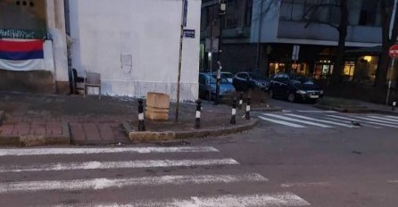 Prekrečen mural Ratku Mladiću u Beogradu