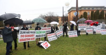 Protesti ispred Suda i Tužilaštva BiH: 'Hapsite političare, zaustavite korupciju'