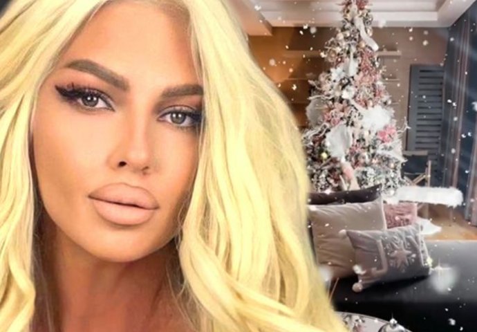 RASKOŠ OD SREBRA I ZLATA - ZAVIRITE U DOM JELENE KARLEUŠE: Novogodišnja dekoracija oduzima dah, a 1 DETALJ ĆE VAS OBORITI S NOGU