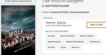 Jeste li čitali roman Matthew Palmera u kojem lider bosanskih Srba najavljuje podjelu BiH i rat?