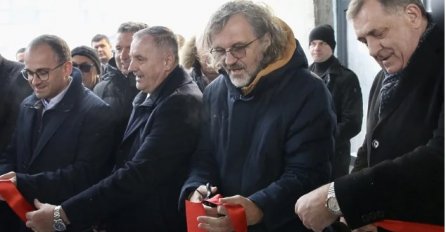 Dodik, Kusturica i Višković presjekli vrpcu na otvorenju nove gondole Poljice na Jahorini
