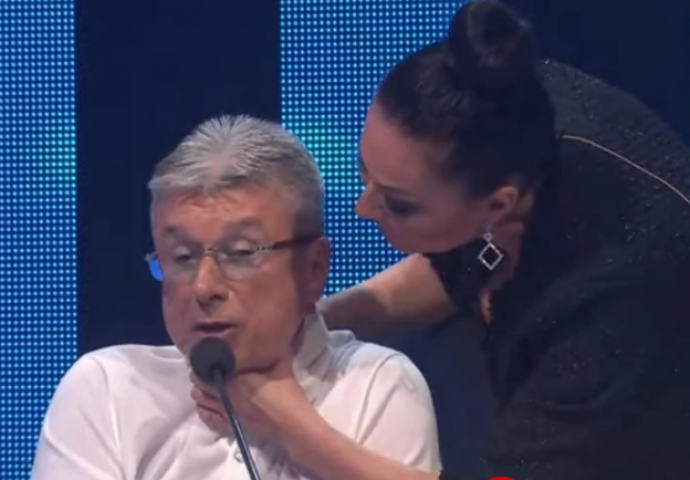 ŠOK SCENA U "ZVEZDAMA GRANDA" Ceca uhvatila Popovića ZA VRAT, on ne zna šta ga je snašlo: "Šta si to rekao?"
