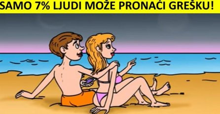 SAMO 7% LJUDI MOŽE PRONAĆI VELIKU GREŠKU NA OVOJ SLICI: Da li ste među njima?