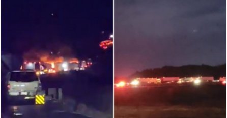 Masovna saobraćajna nesreća u Wisconsinu: Sudarilo se 100 vozila, nekoliko kamiona u plamenu