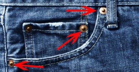 KLADIMO SE DA NEMATE POJMA: Znate li čemu služe ova dugmad na džepovima farmerki? IMAJU POSEBNU SVRHU