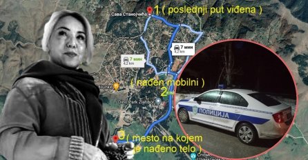 MOTIV TRAGEDIJE JOŠ MISTERIJA: Zašto je Jovana Marjanović krenula na put smrti dug 3,5 kilometra?