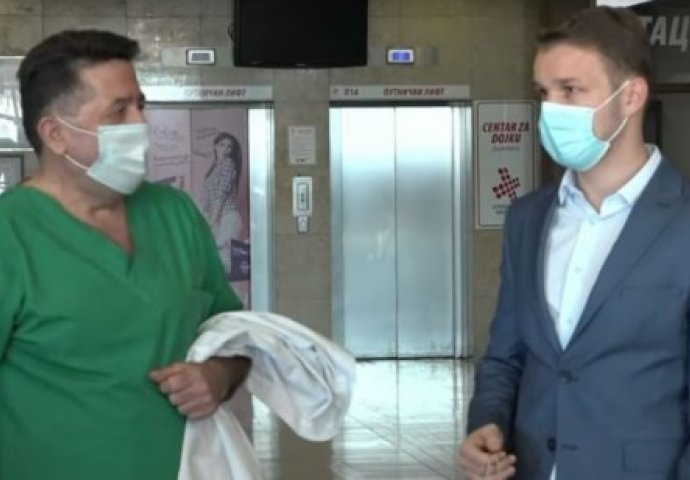 Sramotno! UKC RS nije dopustio Drašku Stanivukoviću da daruje prvorođenu bebu  (VIDEO)