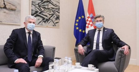 Plenković i Čović ponovo zajedno u Zagrebu, razgovarali o Izbornom zakonu BiH