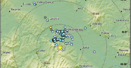 Dva zemljotresa sinoć u susjedstvu, i građani BiH osjetili potres