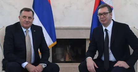 Predsjednik Srbije se sastao sa članom Predsjedništva BiH: Vučić Dodiku rekao da se vrate u institucije BiH, obećao mu i novac