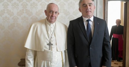 Oglasio se Papa Franjo nakon razgovora s Komšićem: "On je dobra osoba"