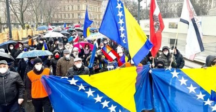 U Beču protesti za BiH: Na dijaspori je velika odgovornost, samo uz našu pomoć je promjena moguća