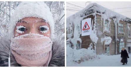 KAKO IZGLEDA ŽIVOT NA NAJHLADNIJEM MJESTU NA SVIJETU: Temperature -71 °C, pogledajte slike (FOTO)