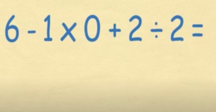 OVAJ NAJPROSTIJI ZADATAK VEĆINA RIJEŠI POGREŠNO: Namijenjen je za osnovce, koje je rješenje?