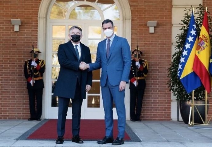 Komšić se sastao s Pedrom Sanchezom: Španija će iskoristiti kontakte kako bi pomogla BiH