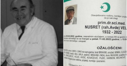 Preminuo ugledni mostarski ginekolog Nusret Velić