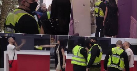 UDARILA GA, ON JAUKAO OD BOLOVA:  Obezbjeđenje jedva spriječilo JOŠ VEĆI HAOS, pljuštale uvrede na sve strane! (VIDEO)