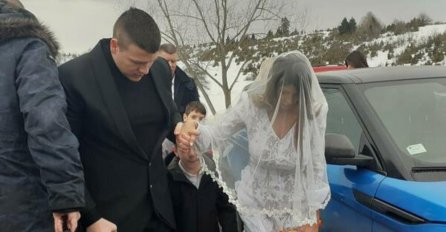 PRVA REČENICA SLOBE RADANOVIĆA NAKON VJENČANJA: Nije mogao da izdrži, odmah se oglasio (FOTO)