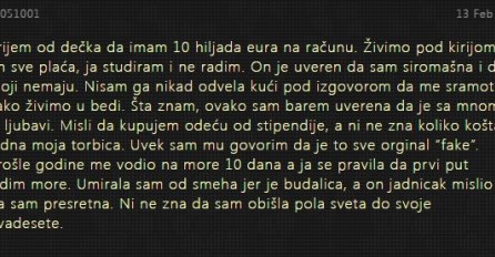 "Krijem od dečka mnoge stvari"