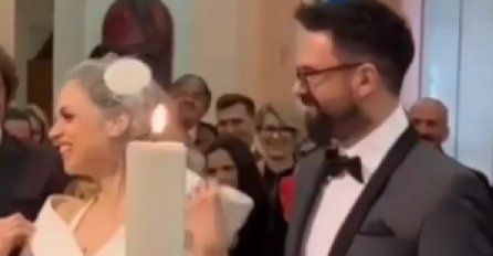 JE LI OVO MOGUĆE - SVI PRIČAJU U TORTI PETRA GRAŠA S VJENČANJA: Pjevač i Hana na meti kritika, evo zbog čega (FOTO)