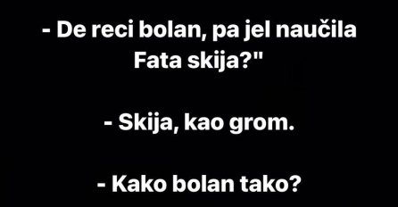 VIC DANA: Vratio se Mujo sa zimovanja