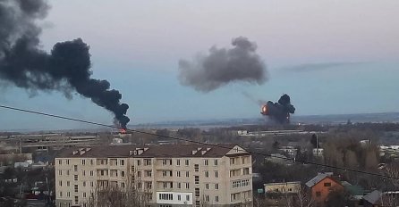 RUSIJA NAPALA UKRAJINU: Pogledajte prve snimke napada