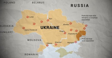 Ovo su mjesta gdje se vode žestoke borbe