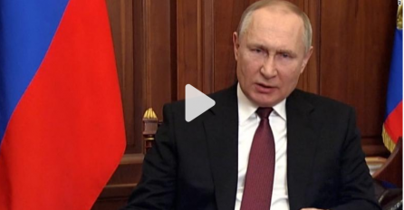 NOVO OBRAĆANJE VLADIMIRA PUTINA: Odao počast onima koji se herojski bore u Donbasu