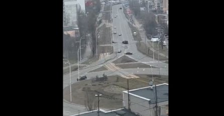 Objavljeni snimci borbi u Kijevu, ruski oklopnjaci na ulicama glavnog grada