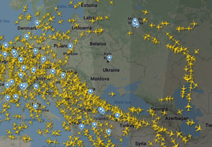 Još četiri zemlje zabranile letove ruskim avionima u svom zračnom prostoru