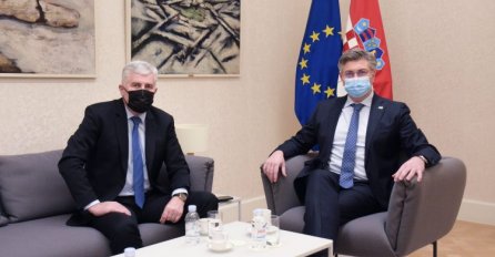 Sastanak Čovića i Plenkovića: Osuda agresije Rusije i izborne reforme u BiH