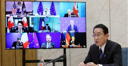 Šefovi najmoćnijih zemalja svijeta dogovarali nove sankcije Rusiji