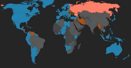 Ko je osudio napad, a ko podržava Rusiju? Pogledajte interaktivnu kartu