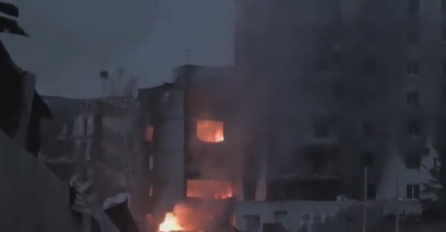 Stravične snimke Borodyanke nakon ruskog granatiranja