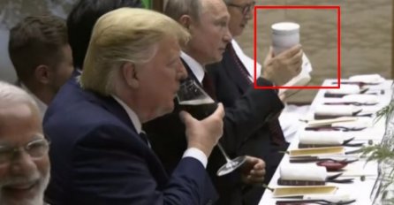 PUTIN NA SVAKOJ KONFERENCIJI PORED SEBE IMA BIJELI TERMOS: Konačno otkrivena misterija, evo šta se krije iza toga