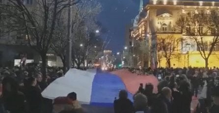 U Beogradu protest podrške Putinu i Rusiji