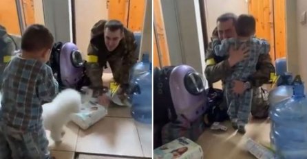 Ukrajinski vojnik se vratio kući sa ratišta, reakcija njegovog sina lomi i najtvrđe srce