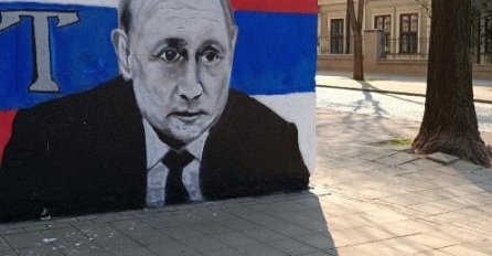 Dok ga skoro cijeli svijet osuđuje: Osvanuo mural posvećen Putinu u Beogradu