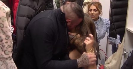 DALILA I CAR NAPRAVILI KARAMBOL U GARDEROBERU, RAZDVAJALO IH OBEZBJEĐENJE: Zadrugari u šoku, evo šta se desilo (VIDEO)