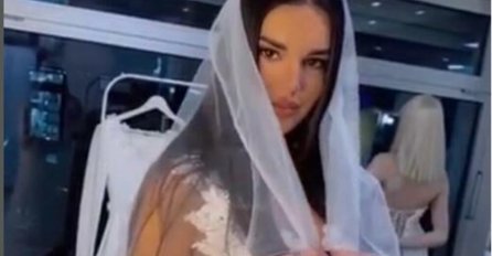JOVANA MISICA OBUKLA BIJELU VJENČANICU, SPREMNA DA IZGOVORI SUDBONOSNO DA: Svi komentarišu samo jedno, BLISTA OD SREĆE (FOTO)