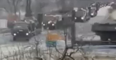 EUFOR-ova vojna kolona prošla kroz Zenicu: Evo šta smo zabilježili (VIDEO)